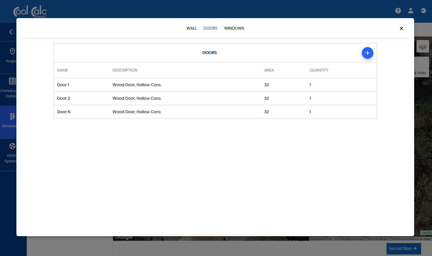 Doors - CoolCalc Documentation